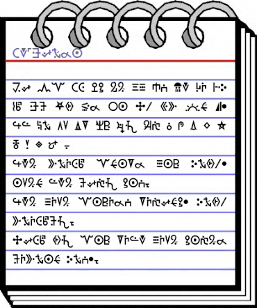 Ch`Launo Regular animated font preview